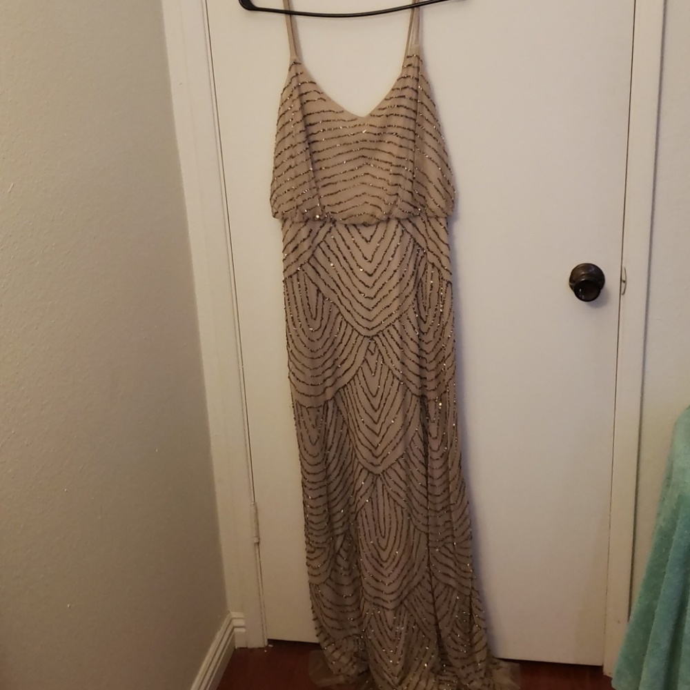 Ardrianna papell sequin  dress